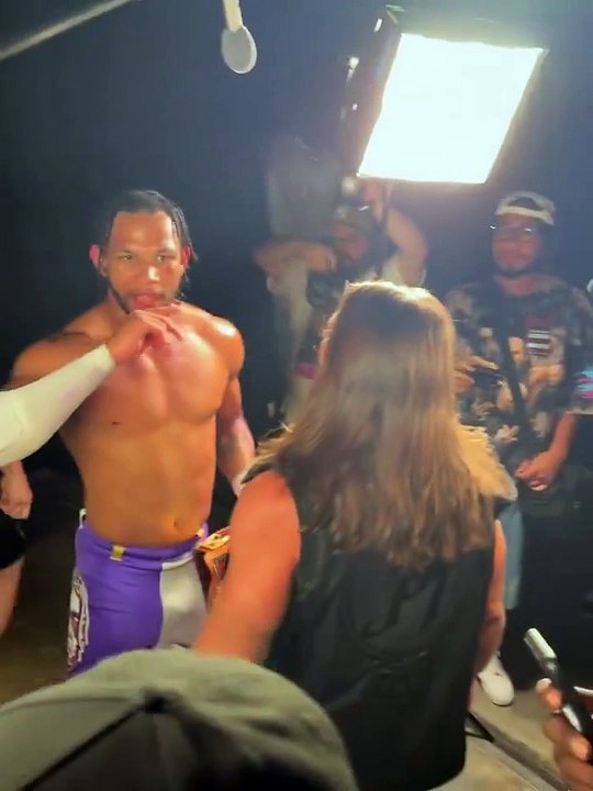 Leon Slater was genuinely surprised by AJ Styles coming #TNASlammiversary