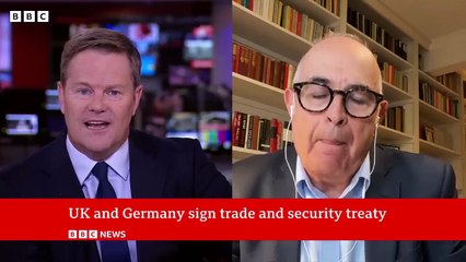 UK and Germany sign trade and security treaty  BBC News - BBC News