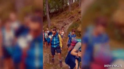 Passeggiata in quota e musica con Francesco Gabbani