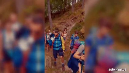 Passeggiata in quota e musica con Francesco Gabbani