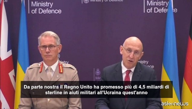 Ucraina, Gruppo contatto per Difesa: potenziare aiuti militari a Kiev
