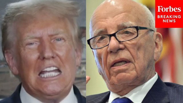 Trump Sues Rupert Murdoch Over WSJ Story Linking Him To Jeffrey Epstein