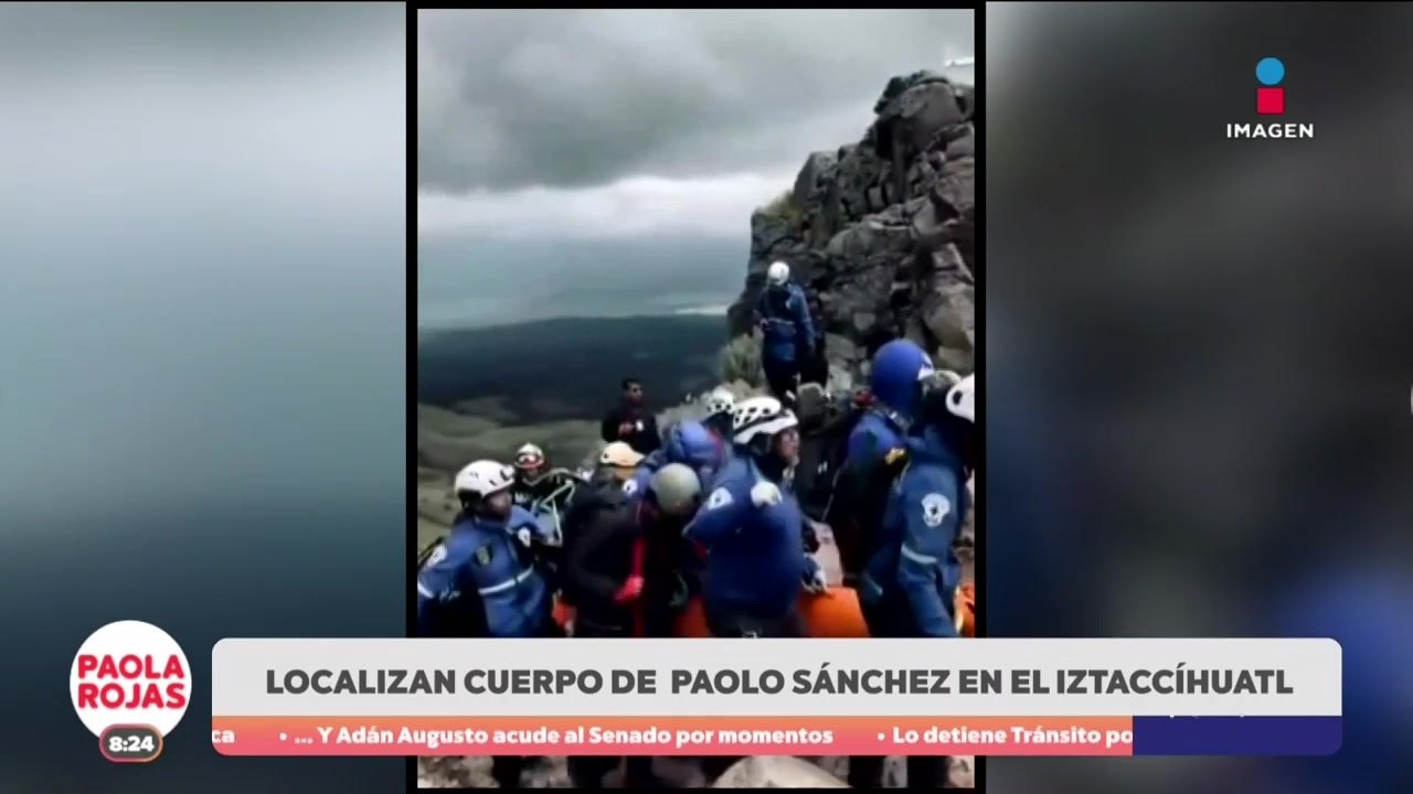 Localizan sin vida a Paolo Sánchez en el Iztaccíhuatl