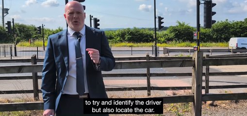 Chesterfield man jailed after killing pensioner while driving along busy A-road (video credit: South Yorkshire Police)