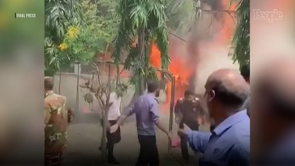 At Least 19 Dead and Over 100 Injured After Military Jet Crashes into School Campus in Fireball Explosion