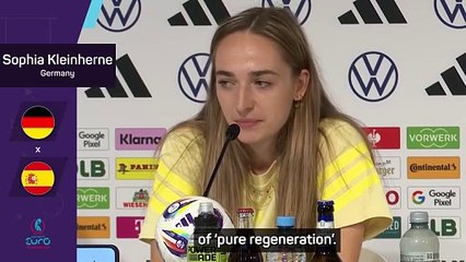 Kleinherne 'incredibly proud' of Germany's 'tremendous mentality' in France win
