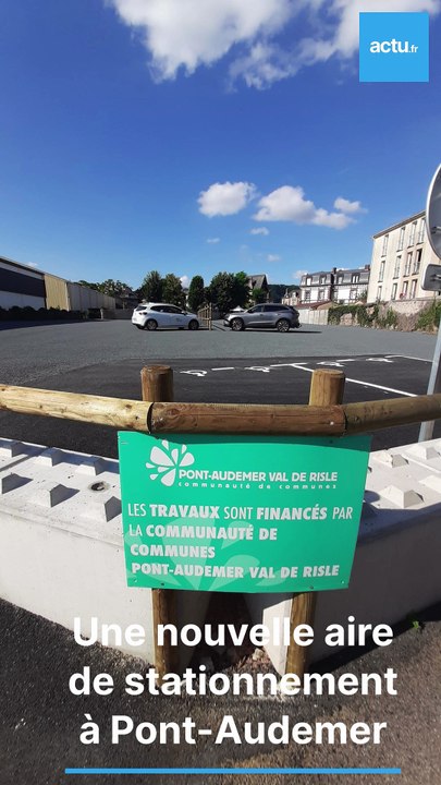 Une nouvelle aire de stationnement pour l'hôpital de Pont-Audemer