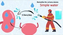 Water - a remedy for kidney stones
