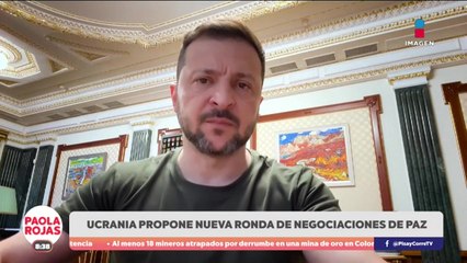 Ucrania propuso a Rusia una nueva ronda de negociaciones