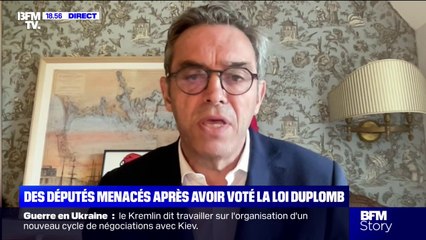 Loi Duplomb: "J'ai été la cible de menaces, d'attaques et d'insultes", déclare le député Daniel Labaronne