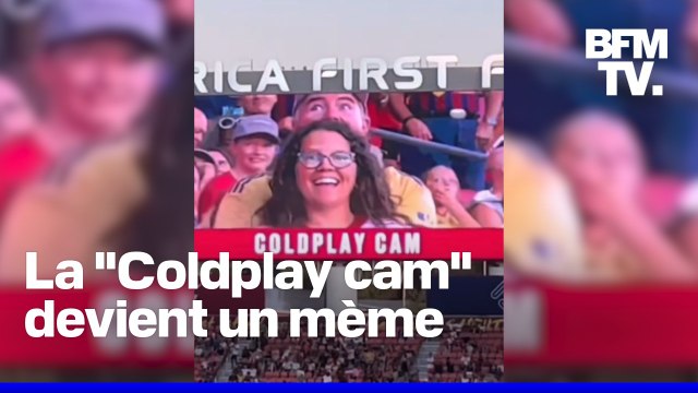 Après la vidéo virale au concert de Coldplay, la Coldplay cam devient un mème sur les réseaux