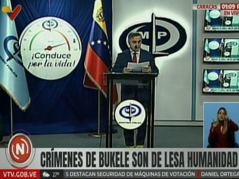 Fiscal Saab: Hemos decidido abrir una investigación a funcionarios involucrados de El Salvador