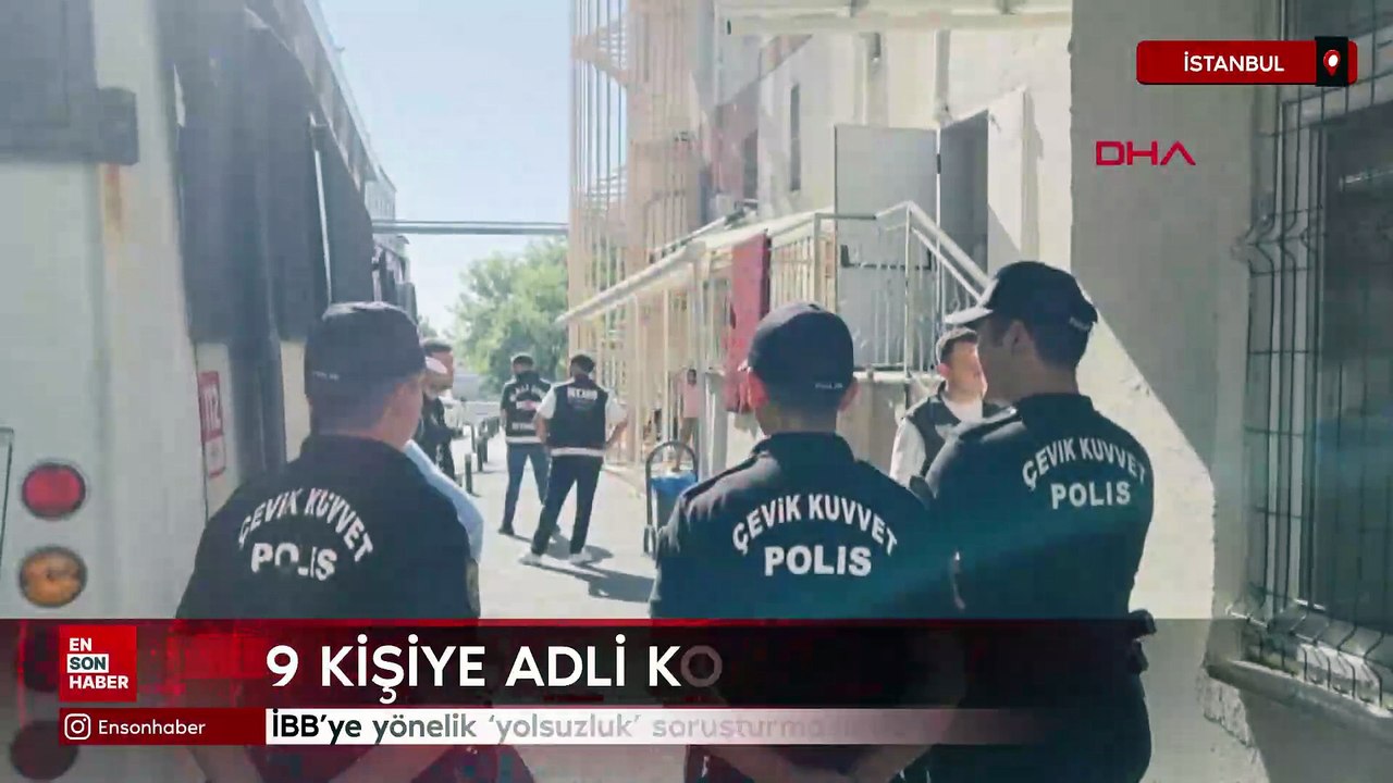 İBB'ye yönelik 'yolsuzluk' soruşturmasında 8 şüpheli tutuklandı