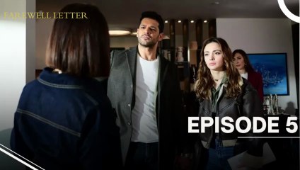 Farewell Letter Episode 05 - Veda Mektubu  - English Subtitles - Turkish Series