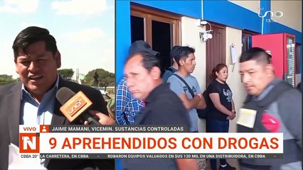 SECUESTRARON CASI 2 TN DE SUSTANCIAS CONTROLADAS
