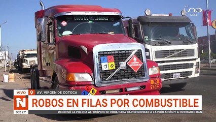 SCZ: ROBOS EN FILAS POR COMBUSTIBLE