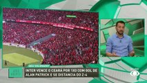 Renata Fan se anima com atuação do Inter na vitória contra o Ceará