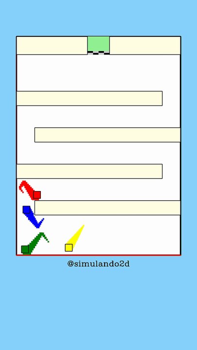 Square Race - Who Will Win?