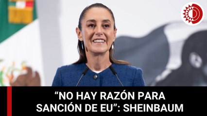 Sheinbaum: no hay razón para sanción de EU a la aviación mexicana