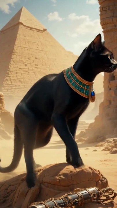 The Pharaoh's Cat Returns? 👑 🐱