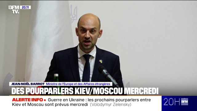 Conflit en Ukraine: C'est une guerre à la fois indigne et lâche , déclare Jean-Noël Barrot en déplacement à Tchernobyl