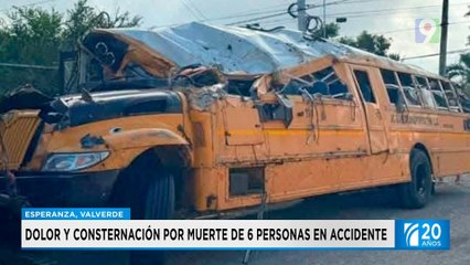 Fallecidos y heridos tras accidente de autobús que deja dolor y desconsuelo | Primera Emisión SIN