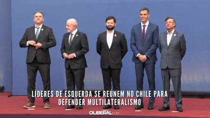 Líderes de esquerda se reúnem no Chile para defender multilateralismo