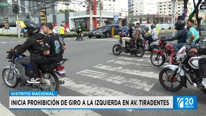Prohíben giros a la izquierda en la avenida Tiradentes | Primera Emisión SIN