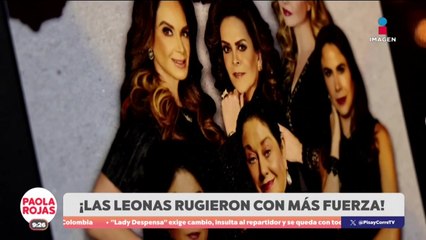 Develan la placa por las 300 representaciones de “Las Leonas”