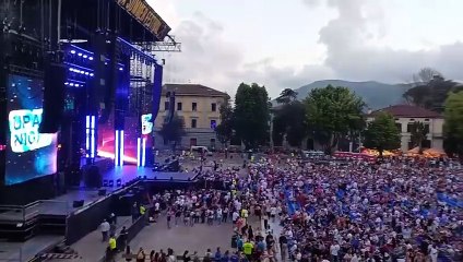 Il concerto di Jennifer Lopez a Lucca: spalti gremiti per la regina del pop