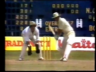 1987 CWC New Zealand vs Zimbabwe, 4th Match at Hyderabad
