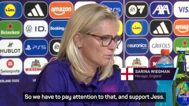 Wiegman slams 'ridiculous' racist abuse directed towards Carter