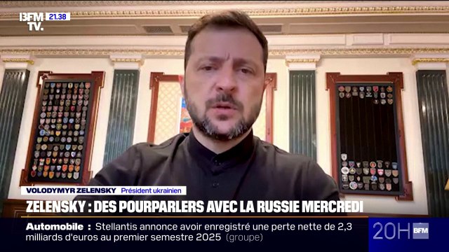 Guerre Ukraine Russie: La réunion est prévue pour mercredi , annonce Volodymyr Zelensky