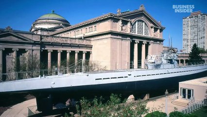 Take a look inside the only remaining German submarine captured by the US during World War II