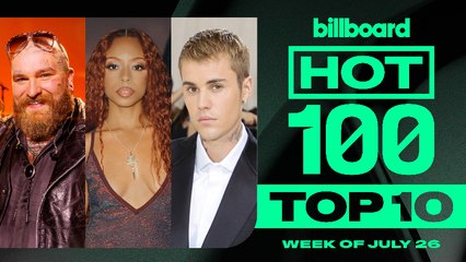 Billboard Hot 100 Top 10 Hits for July 26, 2025 | Justin Bieber & Historic Milestones 🎶