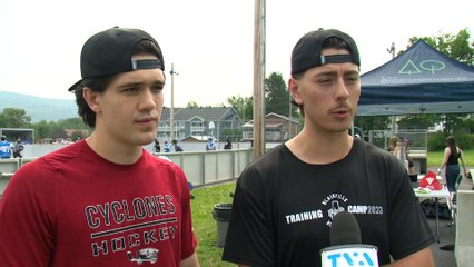 Exciting Dek Hockey Action in Pohénégamook 🏒