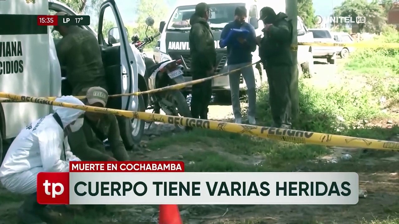 Hallan un hombre sin vida cerca de un canal fluvial en el valle alto de Cochabamba