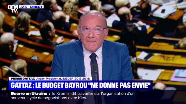 Budget: Il faut réindustrialiser le pays , lance Pierre Gattaz, ancien patron du MEDEF