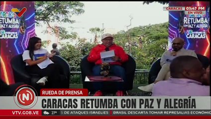 Caracas Retumba con Paz y Alegría se realizará del 23 al 25 de julio