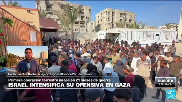 Informe desde Jerusalén: tanques de Israel entran por primera vez en Deir el-Balah, centro de Gaza