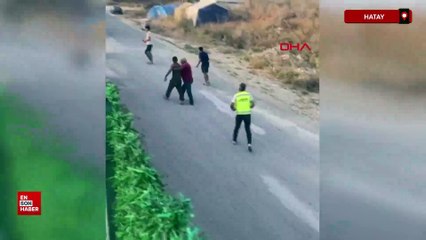 Hatay'da kavgayı ayırmaya çalışanlara bıçaklı saldırı