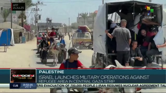 Palestine | Israel launches military operations against refugee area in central Gaza Strip