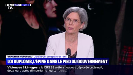 Loi Duplomb: "Un débat ne suffit pas, il faut l'abrogation de cette loi", déclare Sandrine Rousseau, députée "Les Écologistes"