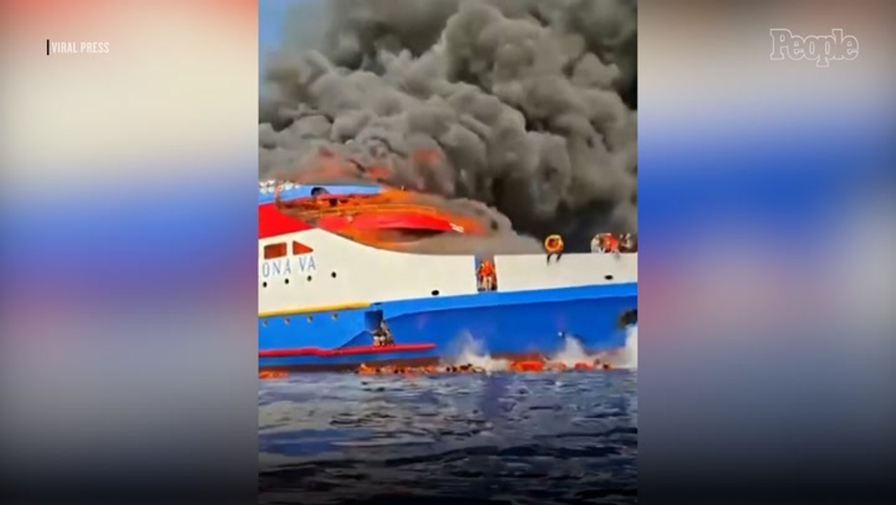 More Than 500 Rescued After Ferry Bursts into Flames, Including 2-Month-Old Baby: Reports