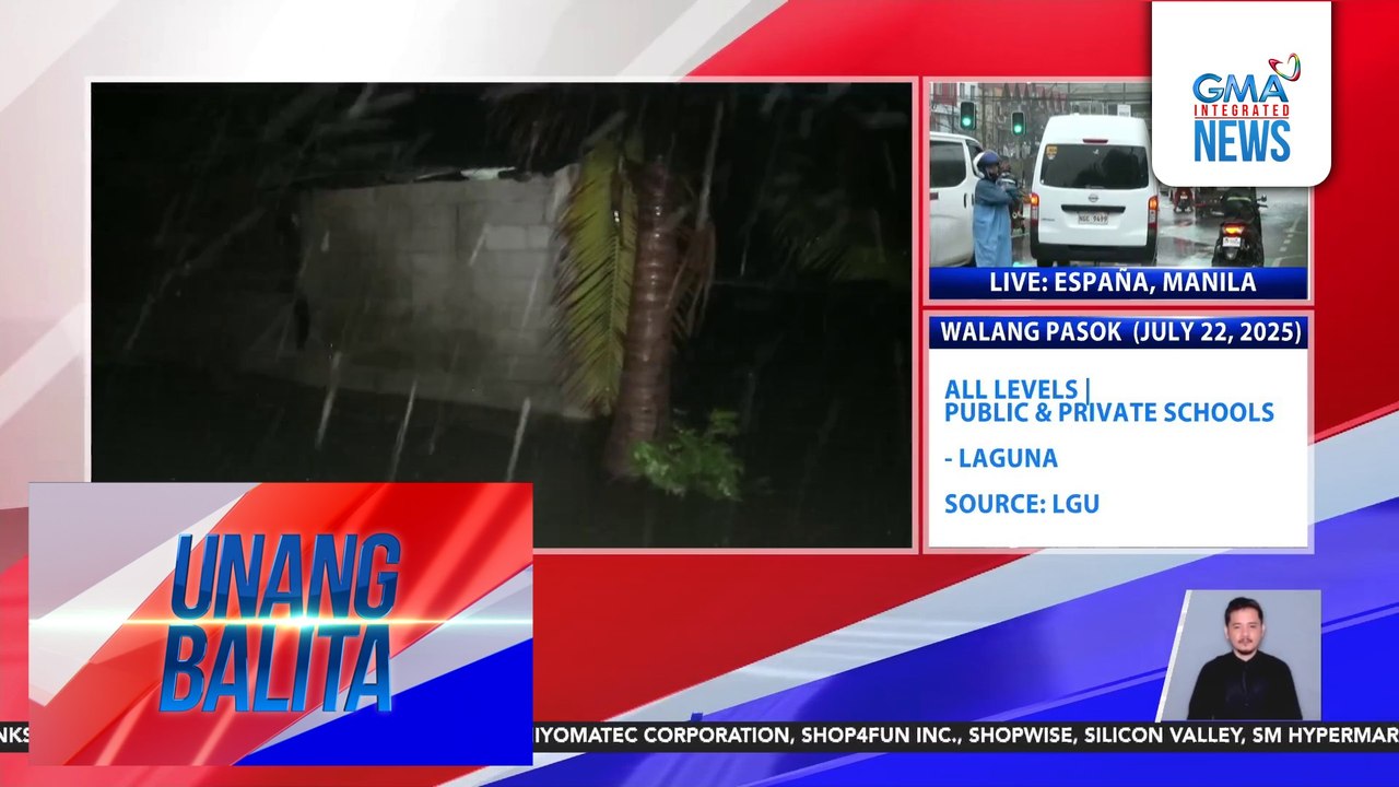 Ilang barangay sa Macabebe, Pampanga, lubog sa baha; ilang bahay, pinasok ng baha | Unang Balita
