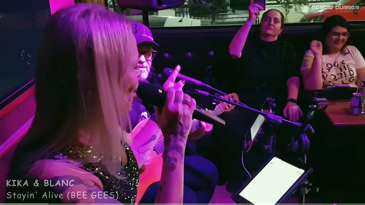 KIKA & BLANC - Stayin' Alive (BEE GEES) 20250711 Ruskin Arms Pub