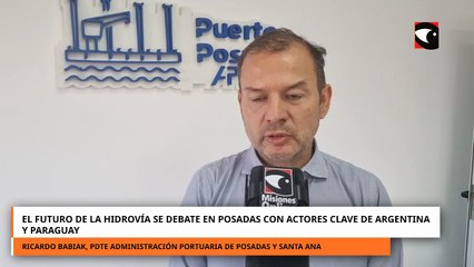El futuro de la hidrovía se debate en Posadas con actores clave de Argentina y Paraguay