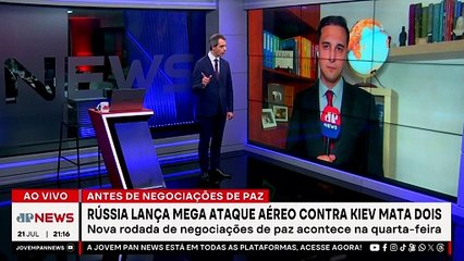 Rússia lança mega ataque aéreo contra Kiev e mata duas pessoas