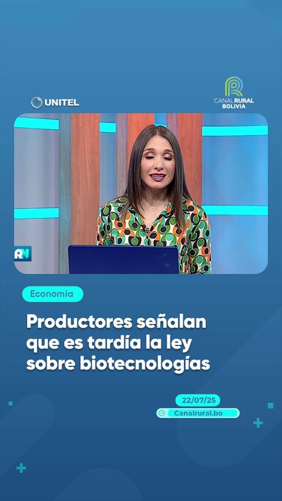 Productores señalan que es tardía la ley sobre biotecnologías