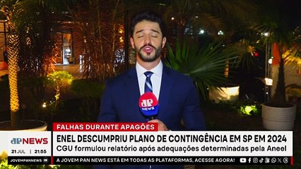 Enel descumpriu plano de contingência em SP em 2024